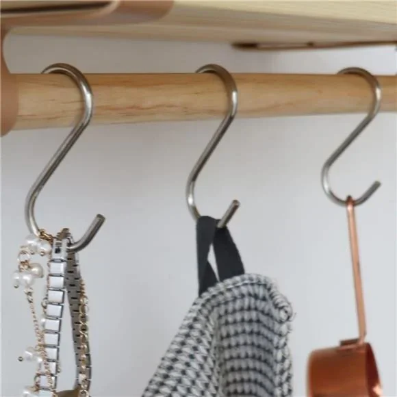 Wall Wood Floating Shelves, PU Leather Strap Storage Shelves, Set of 2 - Picture 6 of 7